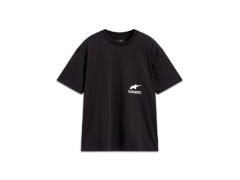 Institute Oversized Ss Csf Tee Herren T-Shirt Schwarz