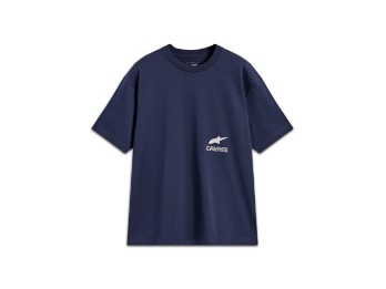Institute Oversized Ss Csf Tee Herren T-Shirt Blau