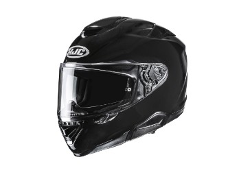 RPHA 72 Solid Metal Black Motorrad Helm Schwarz Glanz mit Sonnenblende