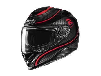 RPHA 71 Cleta MC1 Schwarz Rot Motorrad Helm