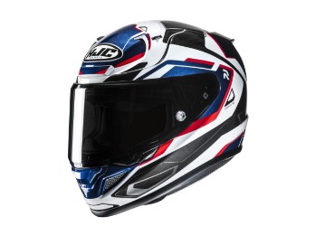 RPHA 12 Brels MC21 Schwarz Weiß Blau Rot Motorradhelm
