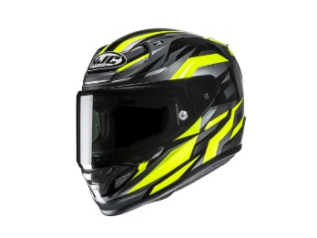 RPHA 12 Dravix MC3H Sport Motorrad Helm Gelb Grau Schwarz