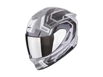 EXO-1400 Evo II Air Linart Motorradhelm, Grau Weiß