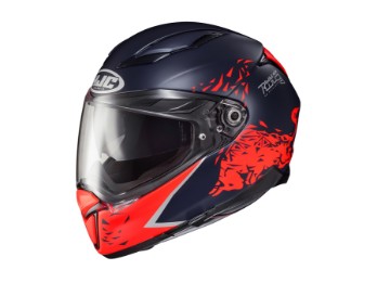 F70 Spielberg Red Bull Ring Motorrad Helm
