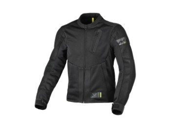 Torido Black Sommer Motorrad Jacke Schwarz