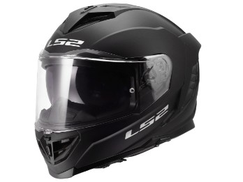Casco da moto FF818 Storm III Solid Matt Black Nero opaco