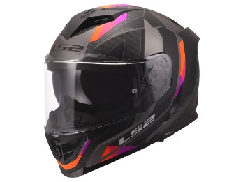 Casco da moto FF818 Storm III Sporty Grigio Viola Grigio Viola Opaco
