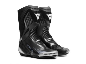 Torque 4 Herren Racing Sport Motorrad Stiefel Schwarz