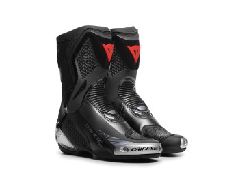Torque 4 Damen Sport Motorrad Stiefel Schwarz