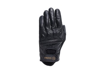 Guanti da moto estivi Blackjack 2 Vintage neri