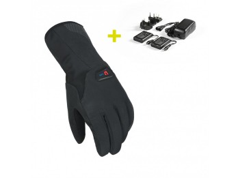 Spark Kit Heated Gloves schwarz beheizte Motorradhandschuhe