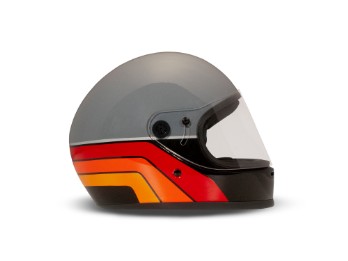 Мотоциклетный шлем Rival Blade Grey винтажный