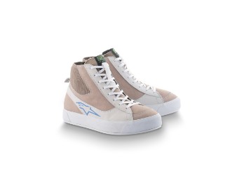 Stella Stated Podium Damen Motorradschuhe Weiß Hellgrau (Beige)