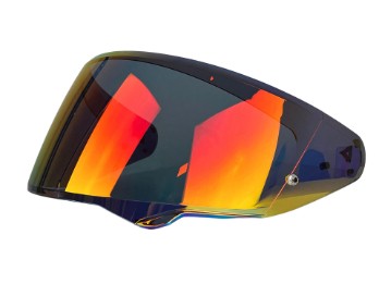 HJ-48 rood vizier geschikt voor HJC RPHA 72 helmen, rood spiegelend