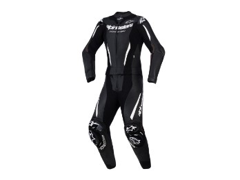 Stella GP-R7 Damen Motorrad Lederkombi 2-Teilig Schwarz