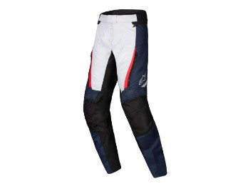 ST-1 WP waterdichte motorbroek donkerblauw zwart rood