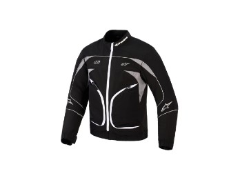 Unite urbane Motorrad Jacke Schwarz Dunkelgrau
