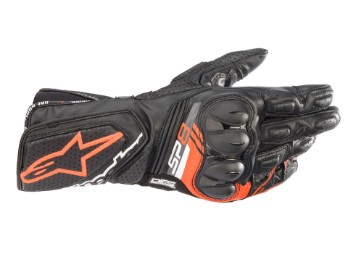 SP-8 V3 Leder Motorrad Handschuhe 