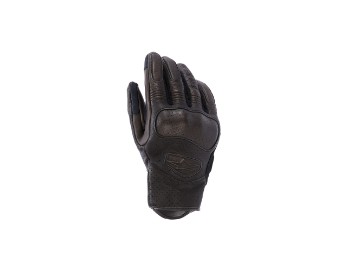 Mustang V3 leren motorhandschoenen donkerbruin zwart