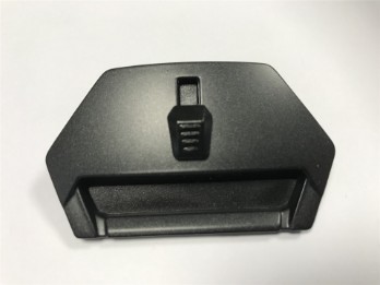 Vervangende voorhoofdventilatie met bovenste ventilatieopening voor K3 SV-helm, zwart mat