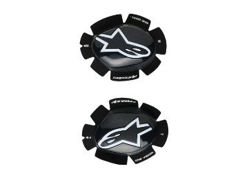 GP Plus Knee Slider Knieschleifer Schleifpads Schwarz Weiß