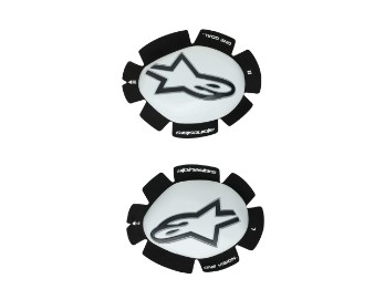 GP Plus Knee Slider Knieschleifer Schleifpads Weiß Schwarz