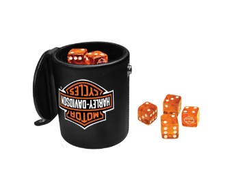 Bar & Shield Logo Dice Cup Würfelbecher Spielset