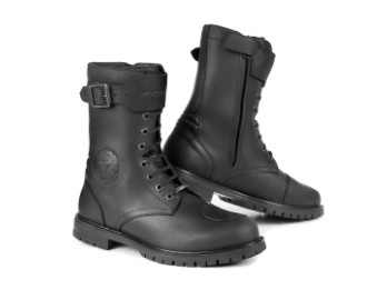 Rocket WP Black Boots wasserdichte Motorrad Stiefel 
