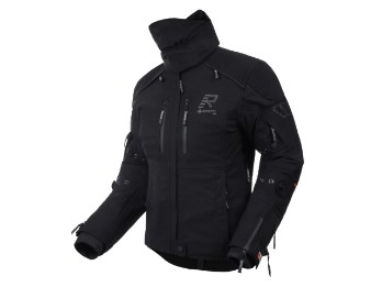 FlexoRina Gore-Tex 3L Damen Motorrad Jacke Schwarz