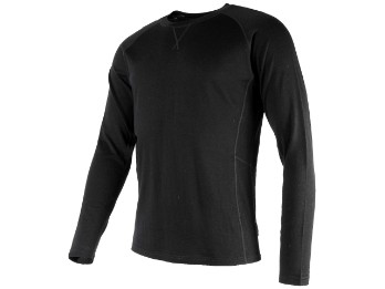 Майка Rukka Wool-R Longsleeve Рубашка с длинным рукавом из мериносовой шерсти черный
