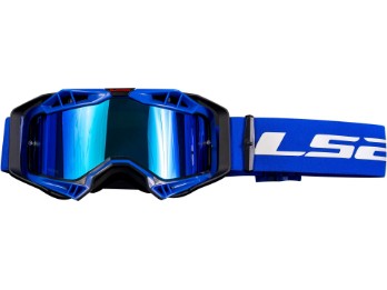 Crossbrille LS2 Aura Pro Iridium MX Brille Blau