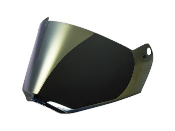 Визор подходит для шлема MX436 Pioneer, зеркальное золото