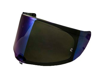 Vizier voor LS2 FF811 Vector II helmen Iridium Regenboog gespiegeld
