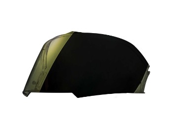 Vizier voor LS2 FF900 Valiant II helmen Pinlock voorbereid Iridium Goud spiegel