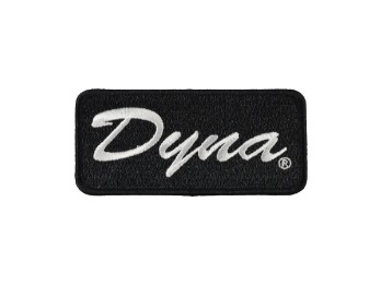 4" Dyna Relaunch Patch, zwart-wit, ca. 10,2 x 5,1 cm