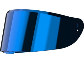 Vizier voor LS2 FF807 Dragon & FF817 Challenger II helmen Iridium Blue mirror