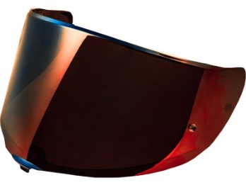 Vizier voor LS2 FF811 Vector II helmen Paars Rood Elektrisch Spray Rode spiegel