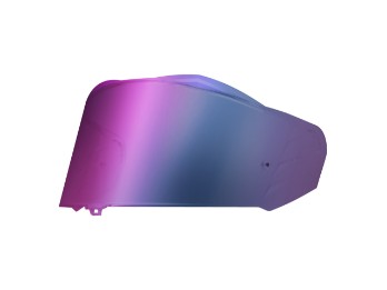Visier passend für LS2 FF818 Storm III Helme Regenbogen verspiegelt