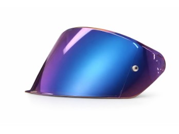 Visier passend für LS2 FF820 Rapid III Helme Regenbogen verspiegelt