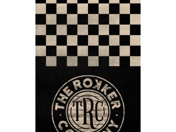Checker Board Black Tube Hose Шейный платок