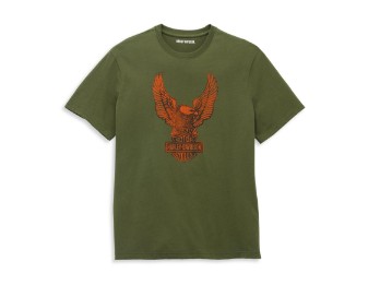 Winged Eagle Graphic Tee T-Shirt