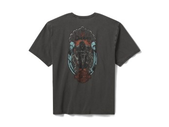 Dickies x H-D® 1930's Moto Racer Heavyweight Pigment Dyed Tee Herren T-Shirt