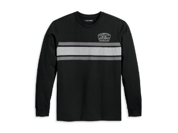 Bar & Shield Apprentice Colorblock Black Tee Longsleeve Shirt