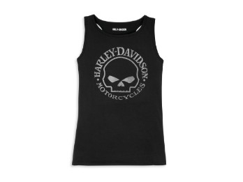 Женская футболка Willie G Skull Tank Top