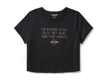 Make Something Darker Damen T-Shirt Schwarz