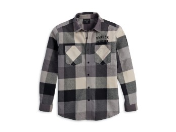 Country Roads Cool Multi Plaid Flannel Hemd