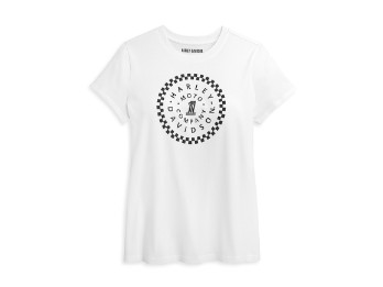 Женская футболка # 1 Circle Graphic Tee