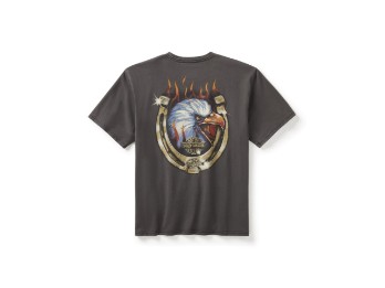 Dickies x HD Heavyweight Flaming Eagle Tee Herren T-Shirt