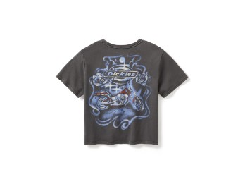 Dickies x H-D Vintage Softail Boxy Crop Tee Damen T-Shirt