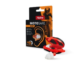 MotoSafe Sport Motorrad-Ohrstöpsel Gehörschutz